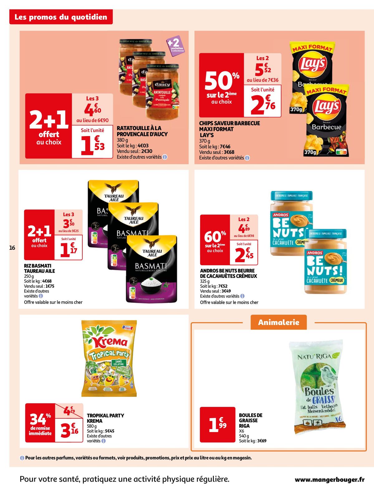 Catalogue Cette semaine cumulez des euros sur votre cagnotte Auchan !, page 00016