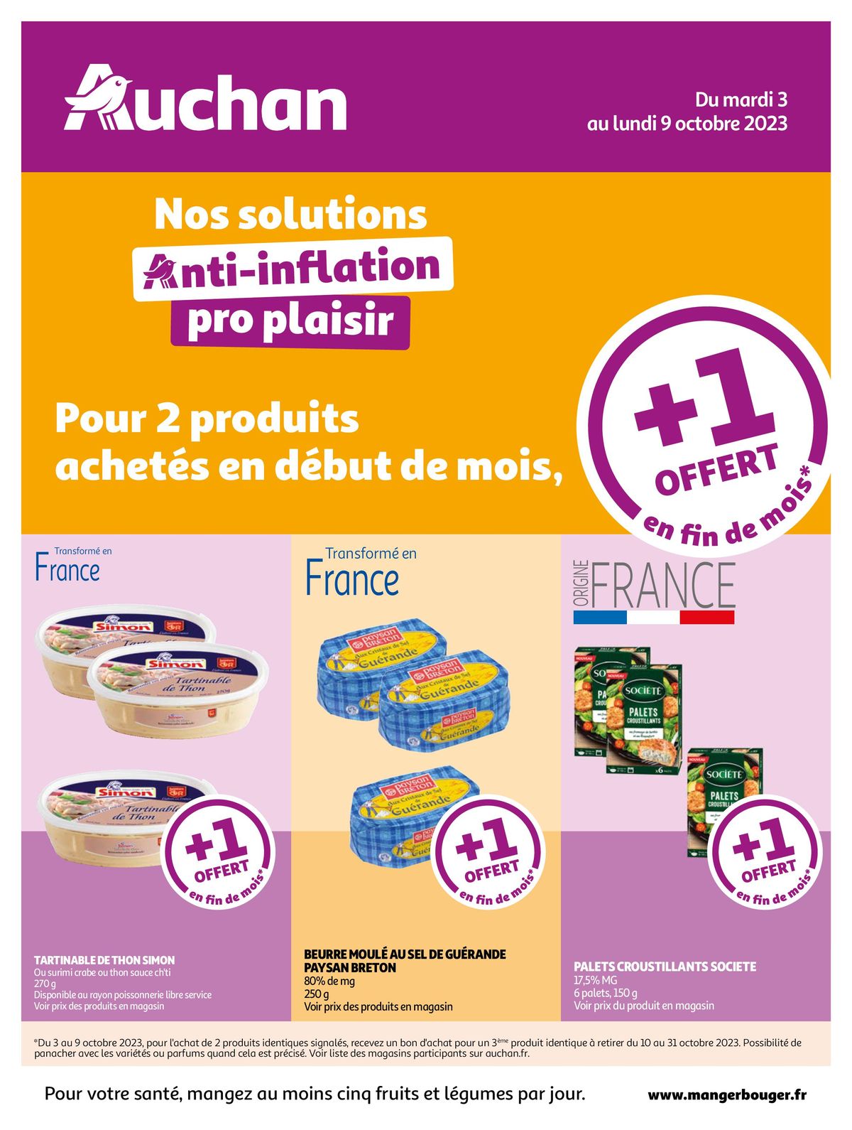 Catalogue Découvrez les produits offerts en fin de mois !, page 00001