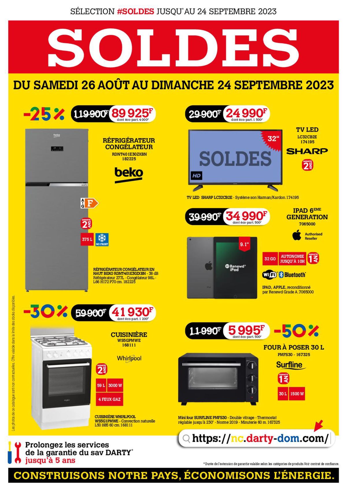 Catalogue Soldes Darty, page 00001