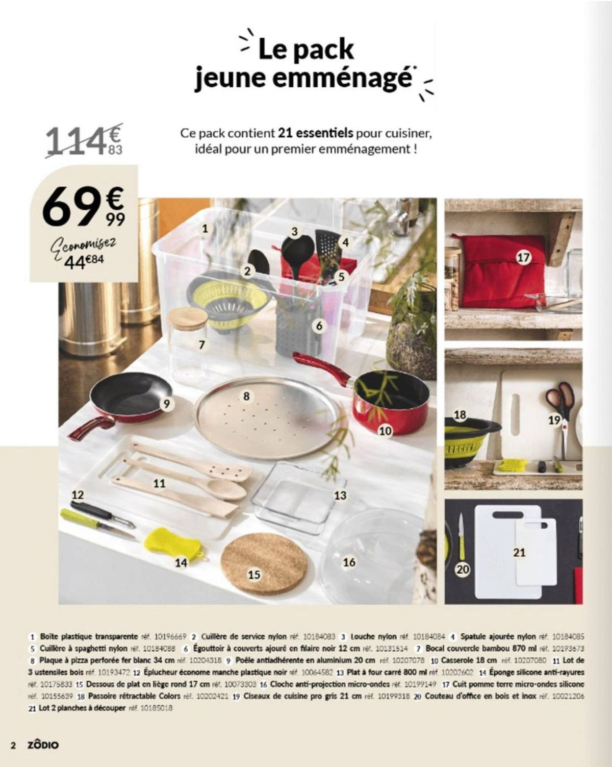 Catalogue Ma rentrée équipée au meilleur prix!, page 00002