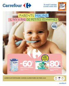 Catalogue Carrefour à Nice | PARENTS MALINS | 12/09/2023 - 02/10/2023