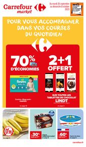 Catalogue Carrefour Market à Lyon | Pour vous accompagner dans vos courses du quotidien | 26/09/2023 - 08/10/2023