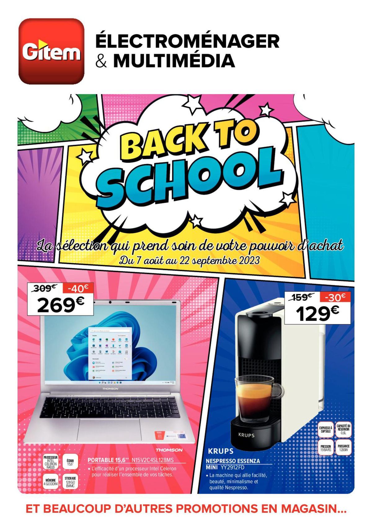 Catalogue Back to school !, page 00001