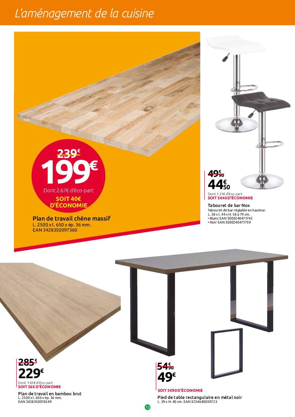 Catalogue Les bons plans pour bricoler, page 00013