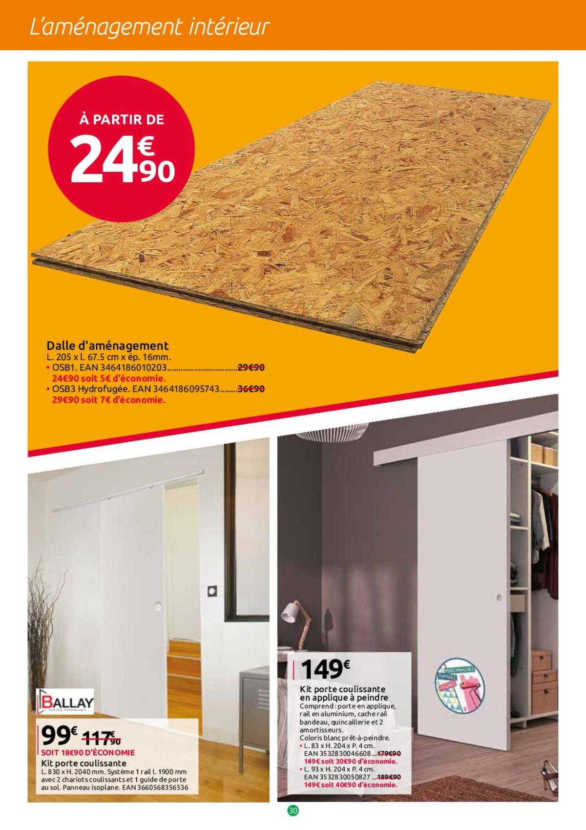 Catalogue Les bons plans pour bricoler, page 00030