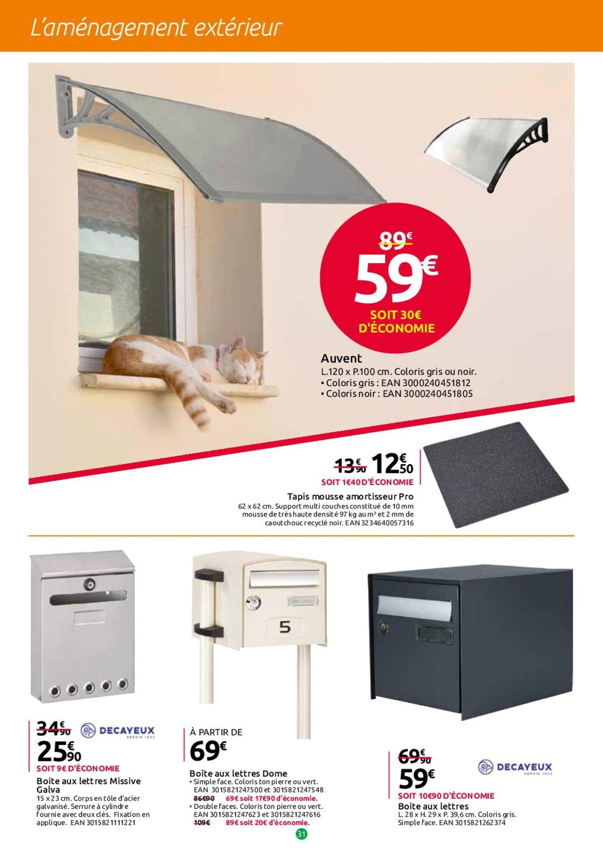 Catalogue Les bons plans pour bricoler, page 00031