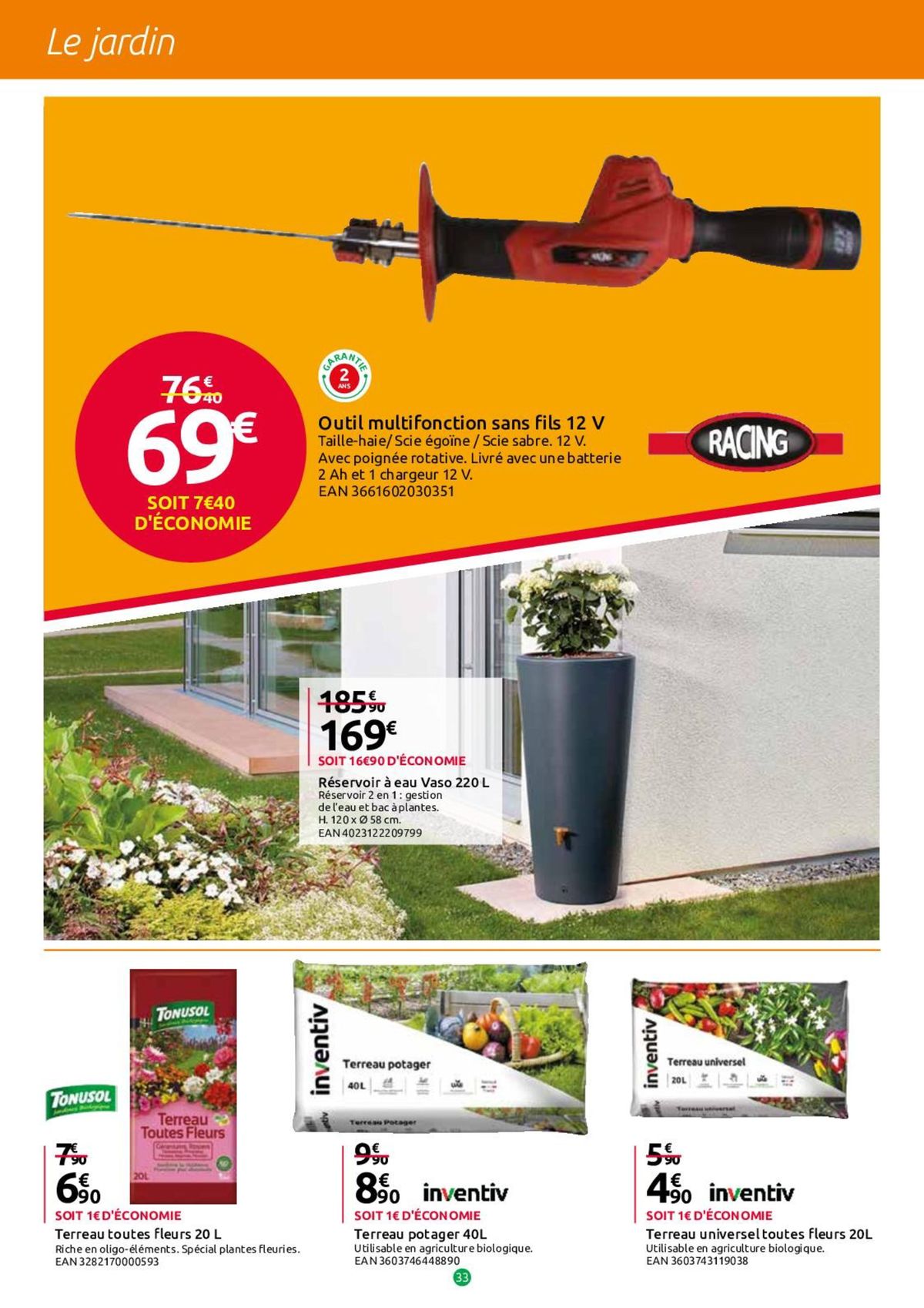 Catalogue Les bons plans pour bricoler, page 00033