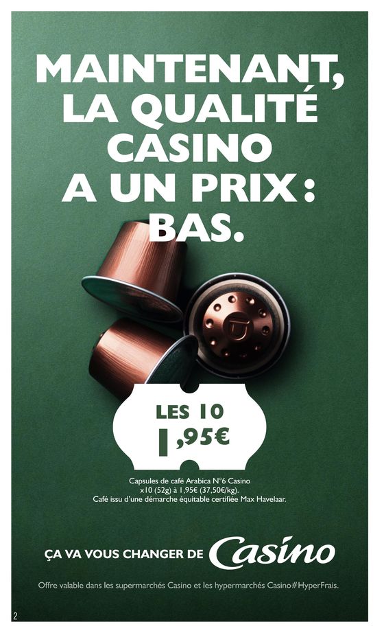 Catalogue Géant Casino | DANS LA MÊLÉE DES PROMOS | 25/09/2023 - 08/10/2023