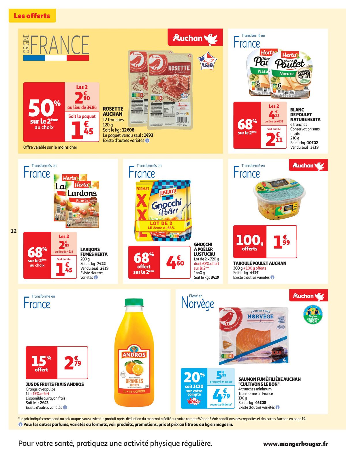 Catalogue Spécial Cuisine Gourmane dans votre supermarché, page 00012