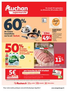 Catalogue Auchan Supermarché à Compiègne | Spécial Cuisine Gourmane dans votre supermarché | 26/09/2023 - 08/10/2023