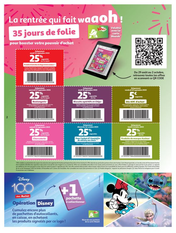 Catalogue Auchan Supermarché | Spécial Cuisine Gourmane dans votre supermarché | 26/09/2023 - 08/10/2023