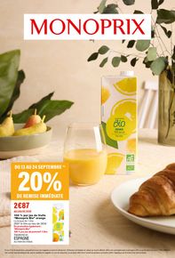 Catalogue Monoprix à Toulouse | SÉLECTION BIO RESPONSABLE | 22/09/2023 - 24/09/2023