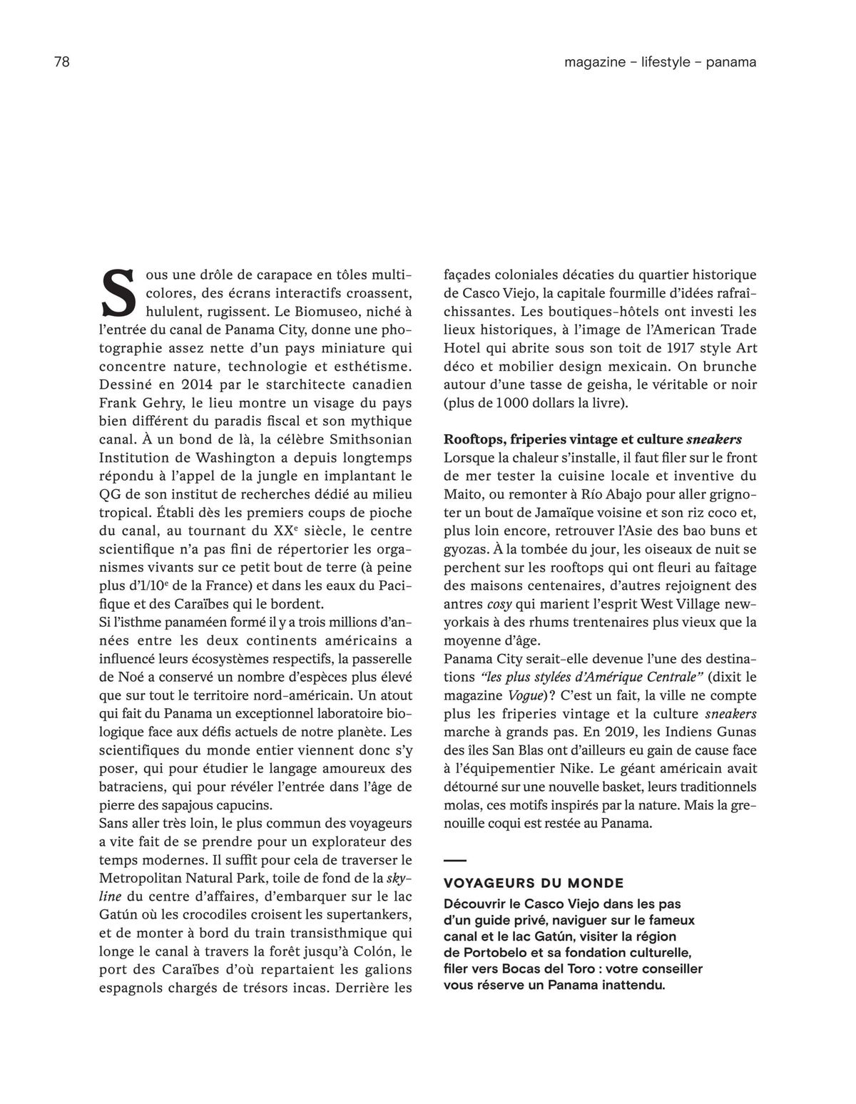 Catalogue Voyageurs en Amérique Centrale, page 00080