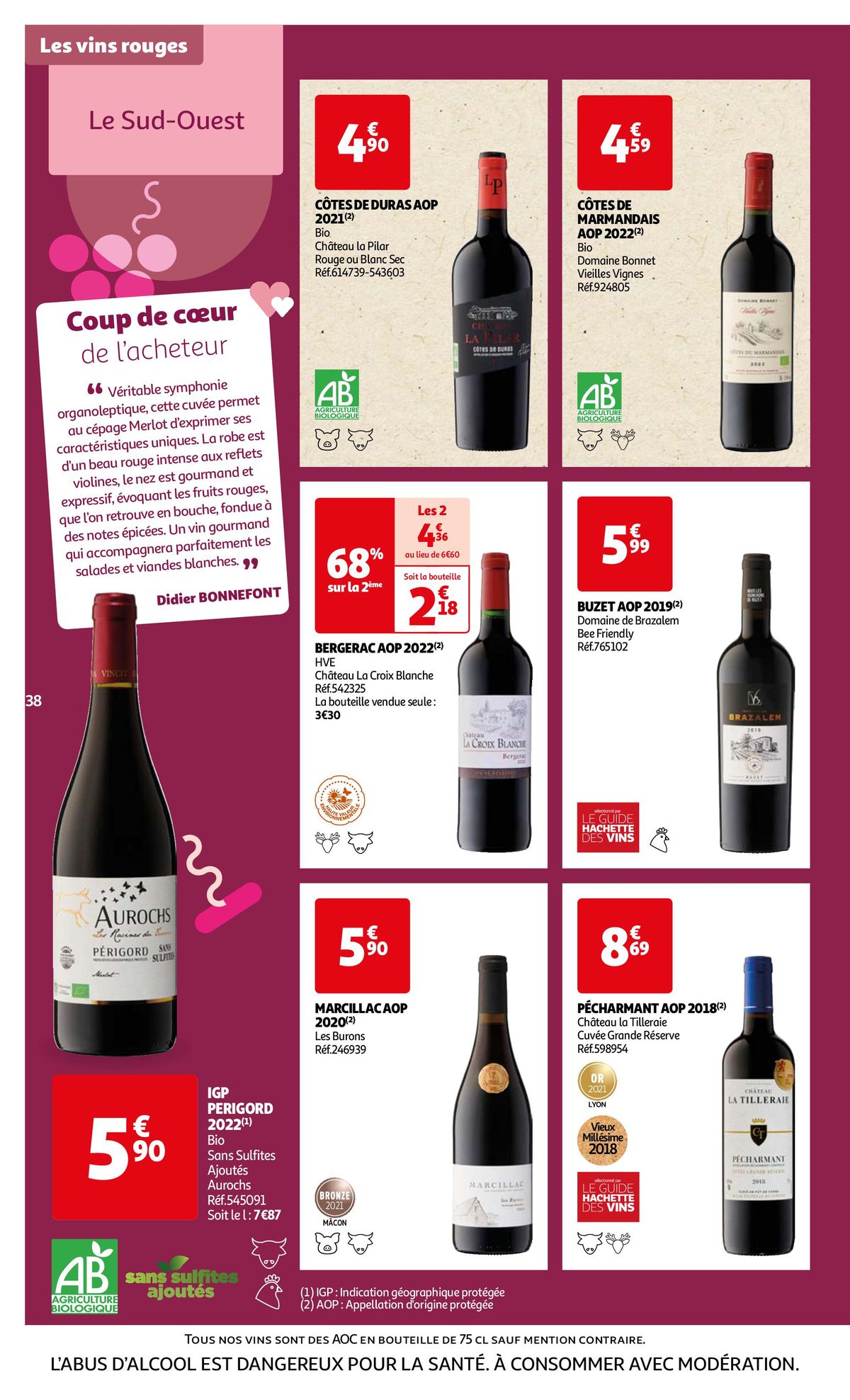 Catalogue La Foire aux vins d'Automne, page 00038