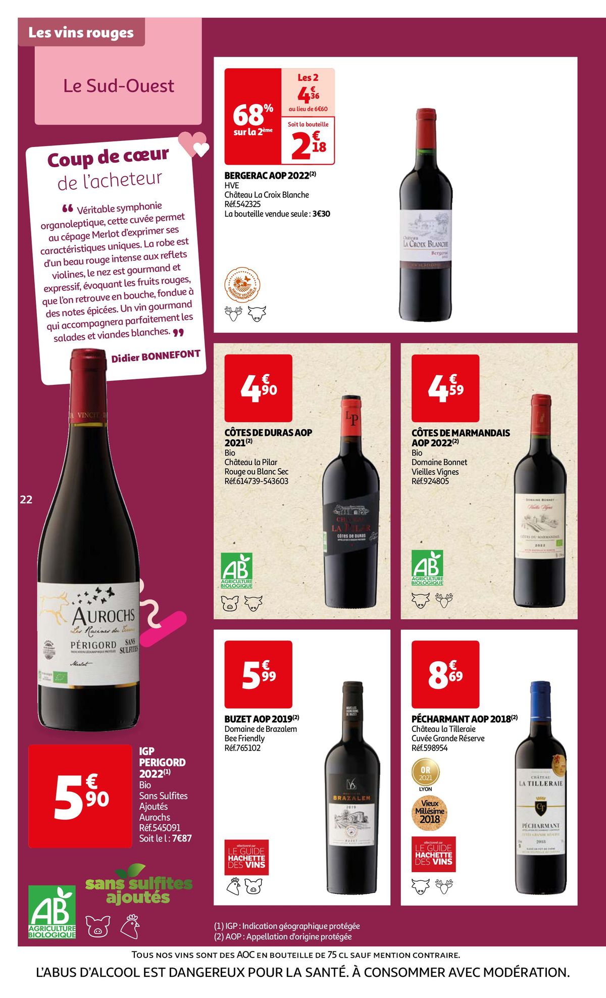 Catalogue La Foire aux vins d'Automne, page 00022