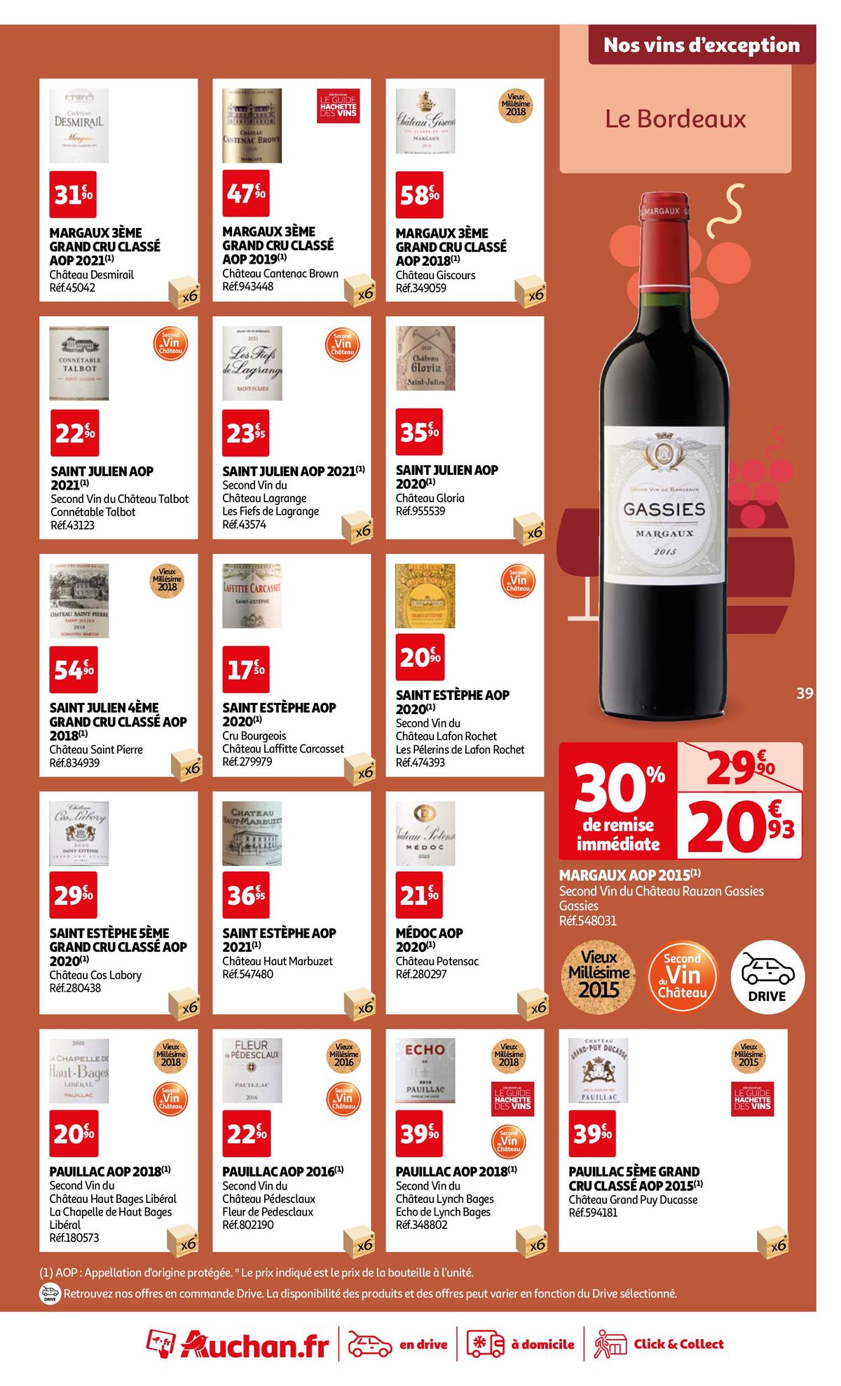 Catalogue La Foire aux vins d'Automne, page 00039