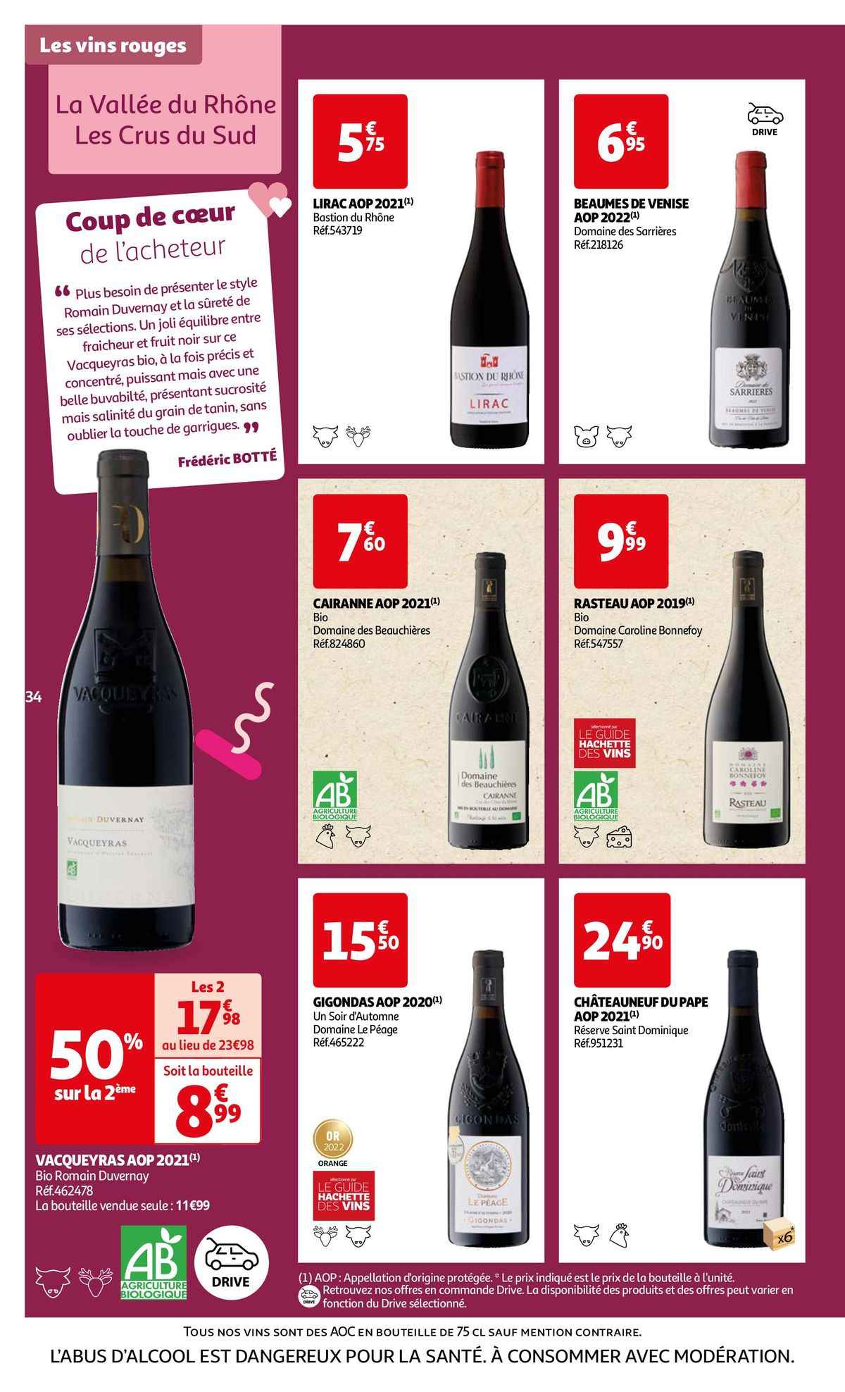 Catalogue La Foire aux vins d'Automne, page 00034