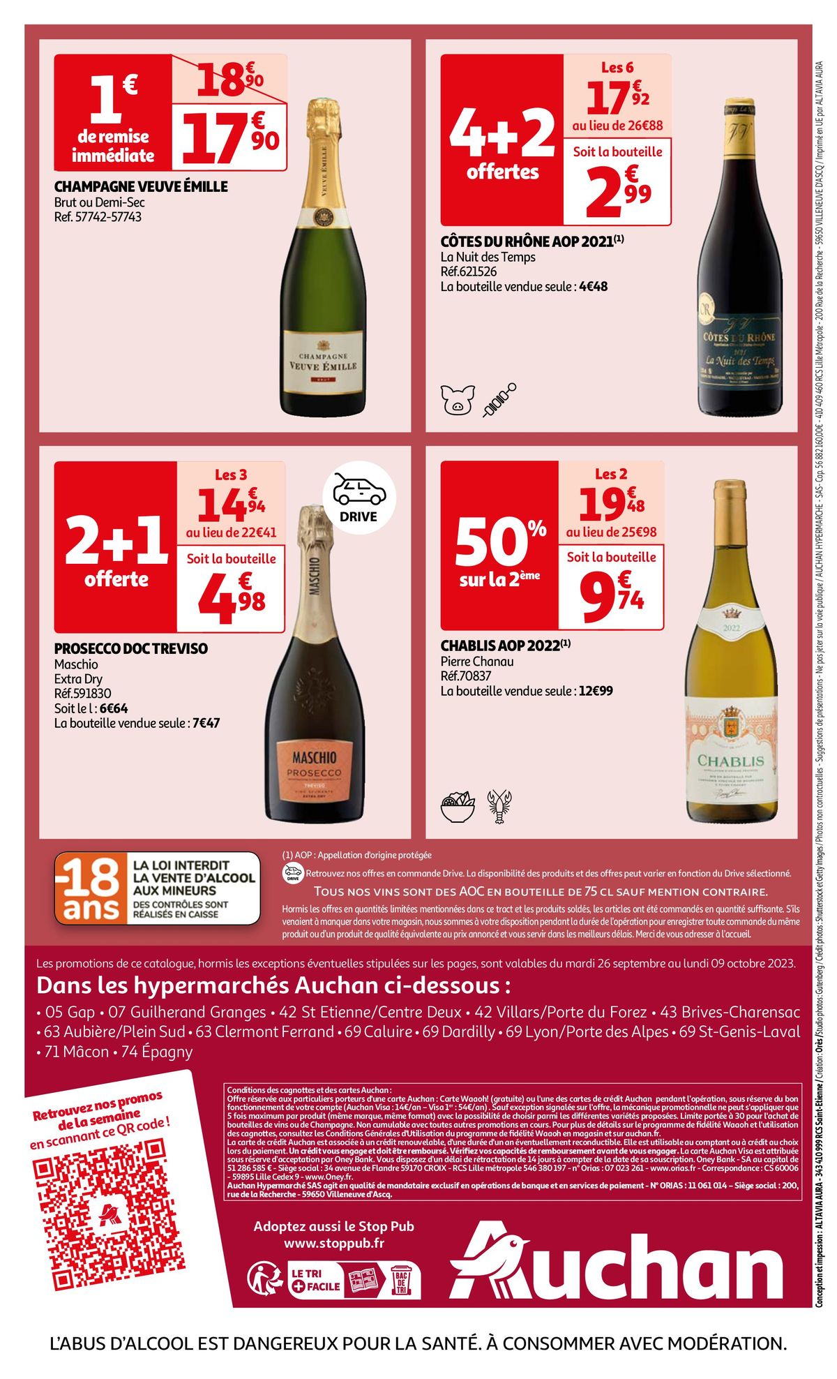 Catalogue La Foire aux vins d'Automne, page 00064