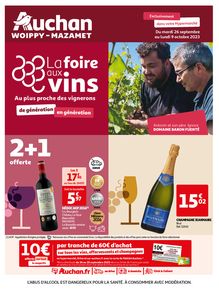 Catalogue Auchan à Castres (Tarn) | Foire aux Vins | 26/09/2023 - 09/10/2023