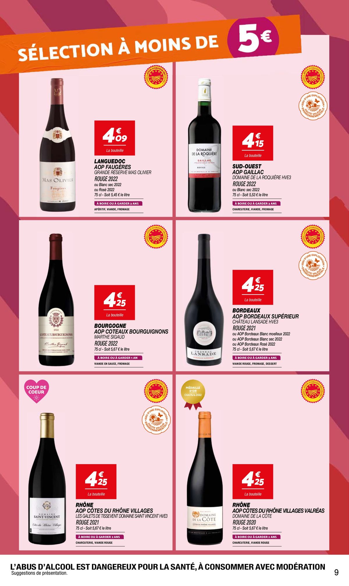 Catalogue La foire aux vins, page 00009