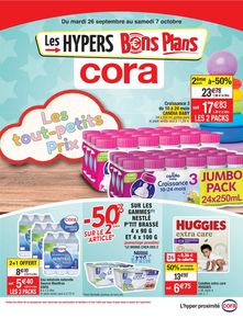 Catalogue Cora à Rennes | Les tout-petits prix | 26/09/2023 - 07/10/2023