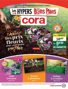 Catalogue Cora à Strasbourg | Des prix fleuris pour votre jardin | 26/09/2023 - 07/10/2023