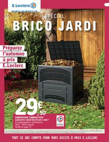Catalogue E.Leclerc à Toulouse | Jardin Dautomne Brico Chauffage | 26/09/2023 - 07/10/2023