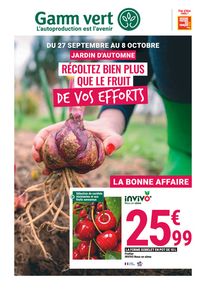 Catalogue Gamm vert | Jardin d'automne | 25/09/2023 - 08/10/2023