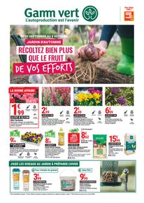 Catalogue Gamm vert à Tarbes | Jardin d'automne | 26/09/2023 - 08/10/2023
