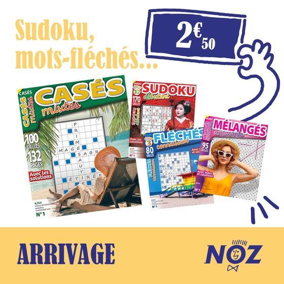 Catalogue Noz à Nantes | ARRIVAGE | 25/09/2023 - 30/09/2023