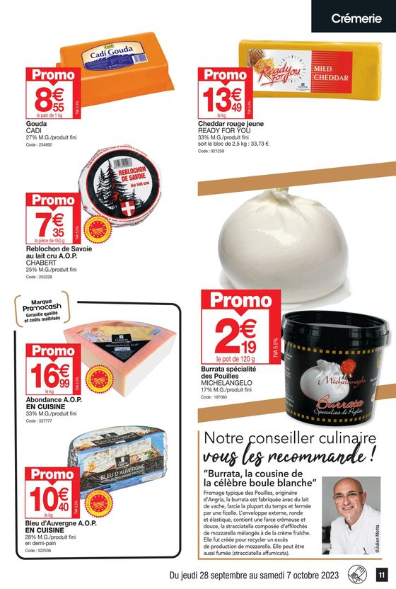 Catalogue Promocash à Toulouse | Menus d'Automne | 25/09/2023 - 07/10/2023