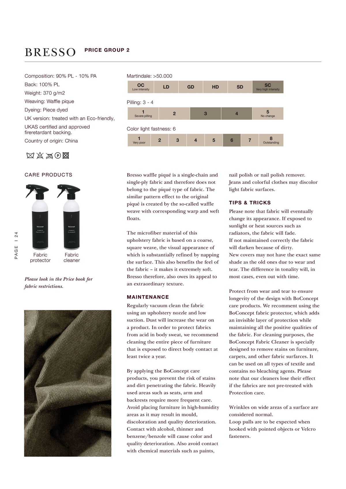Catalogue Explore our contract materials guide, page 00024
