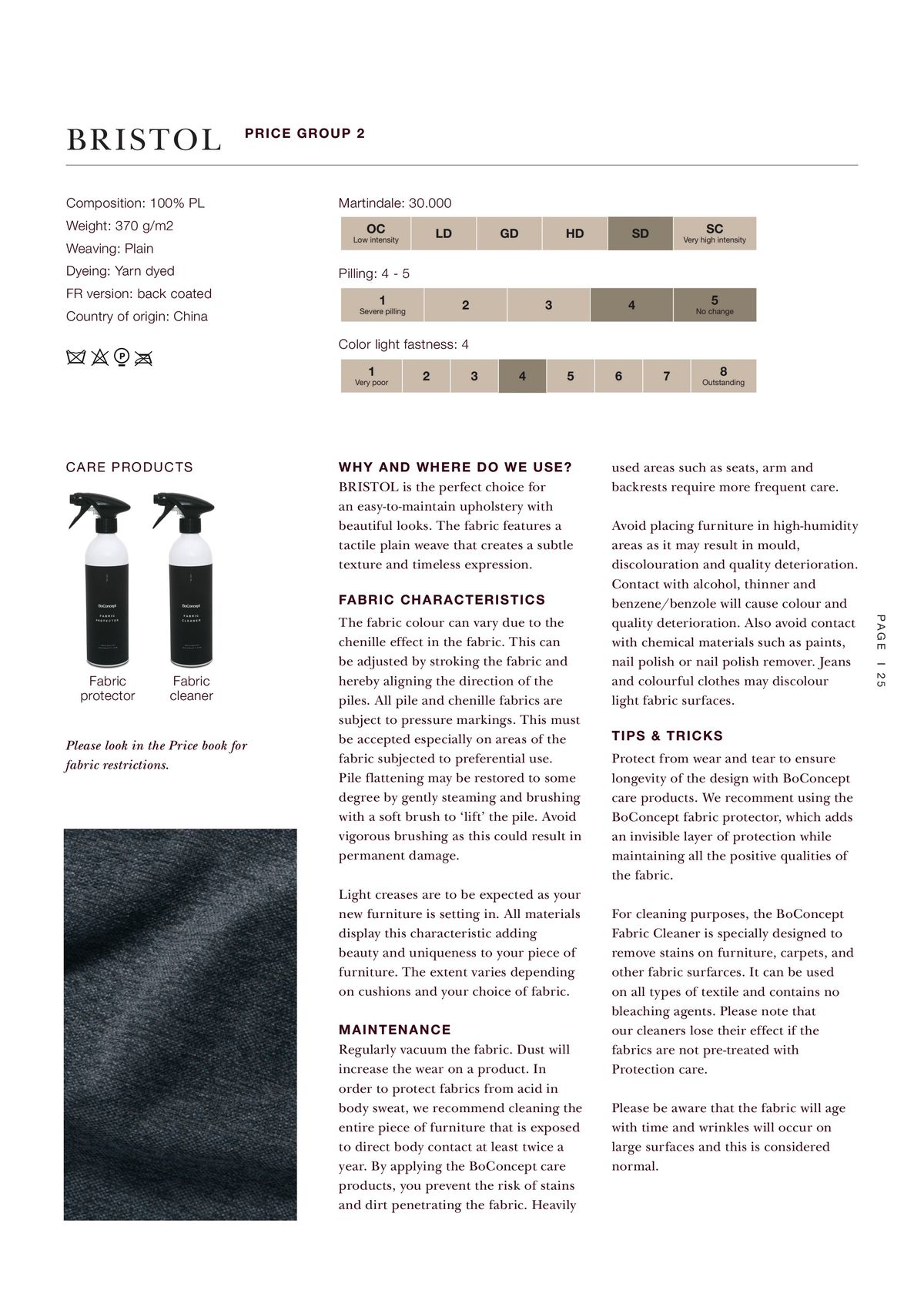 Catalogue Explore our contract materials guide, page 00025