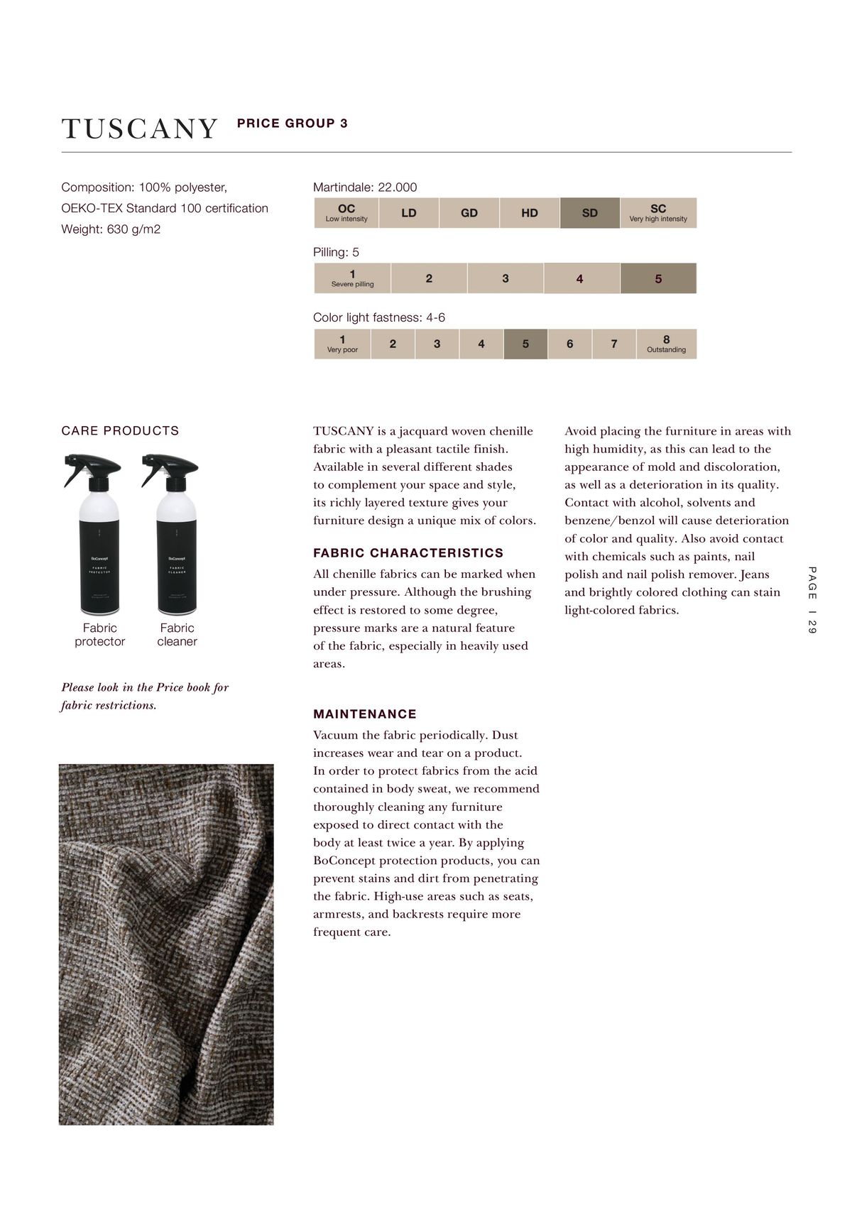 Catalogue Explore our contract materials guide, page 00029