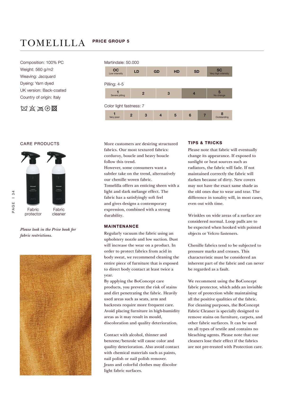 Catalogue Explore our contract materials guide, page 00034