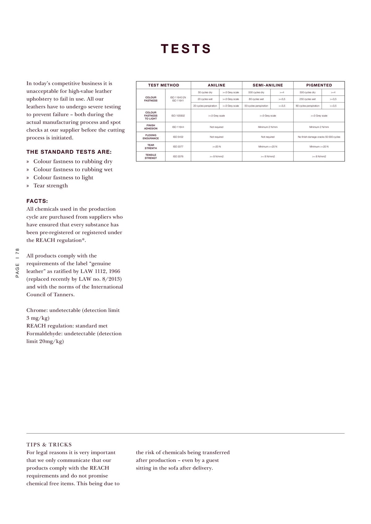 Catalogue Explore our contract materials guide, page 00078