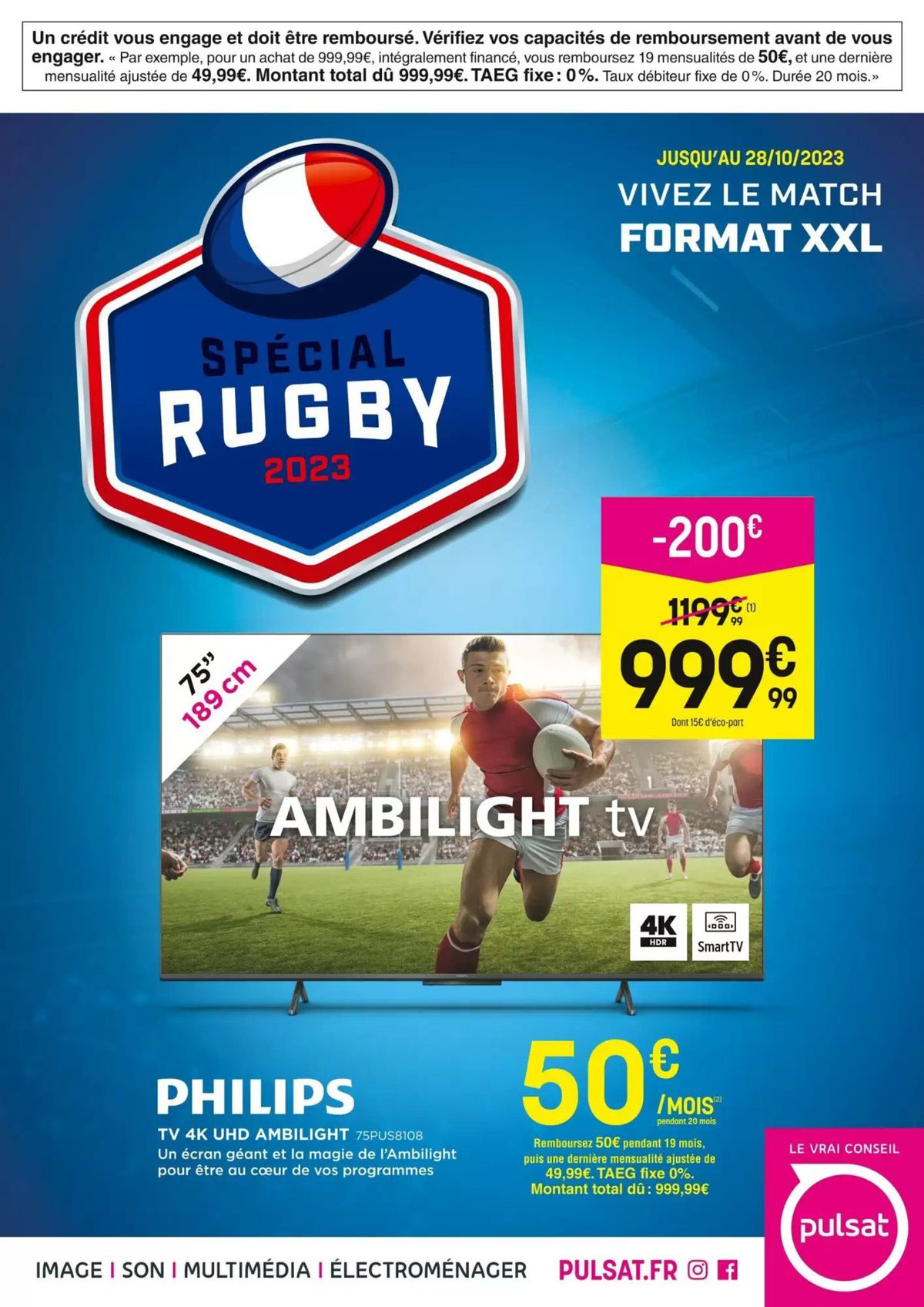 Catalogue VIVEZ LE MATCH FORMAT XXL, page 00001