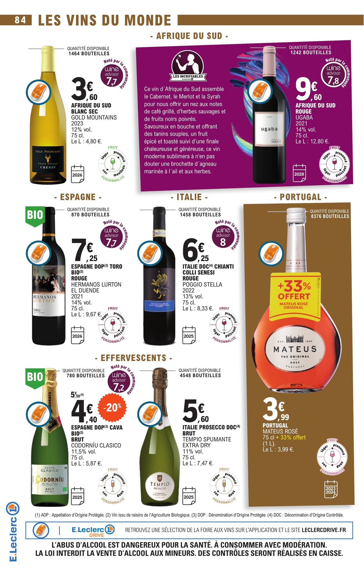 Catalogue Foire Aux Vins - Mixte, page 00082
