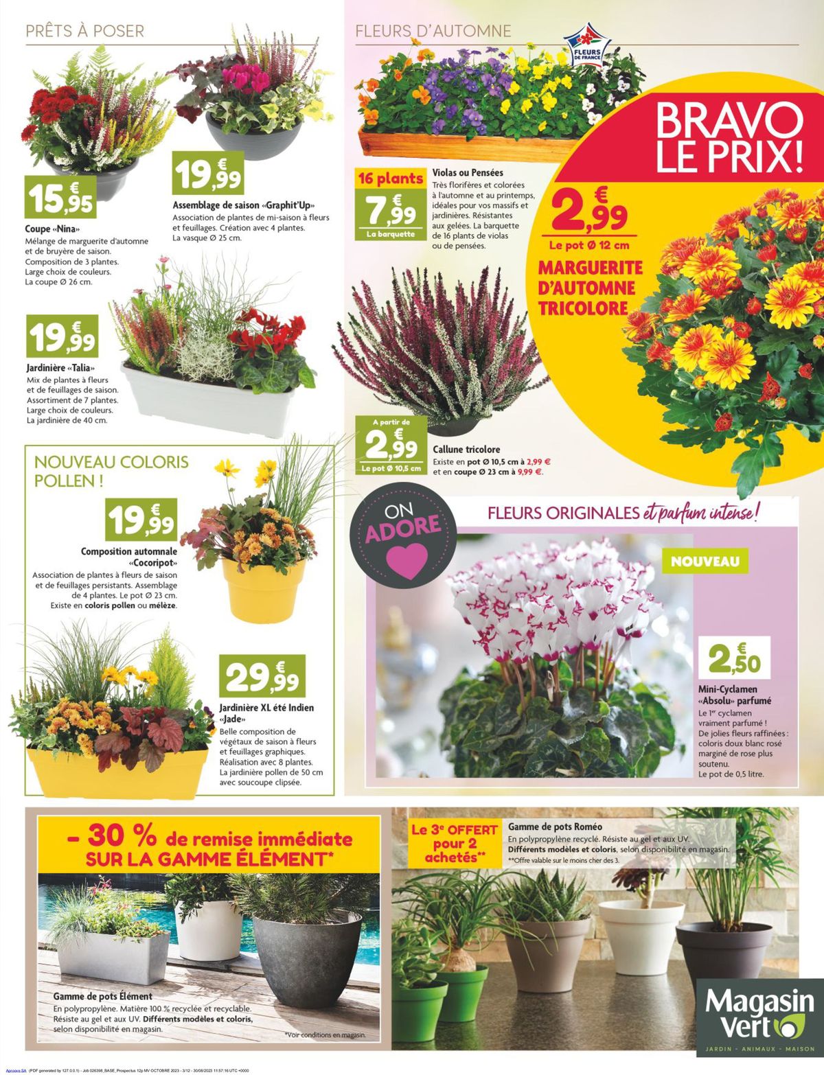 Catalogue Bravo les jardiniers !, page 00003