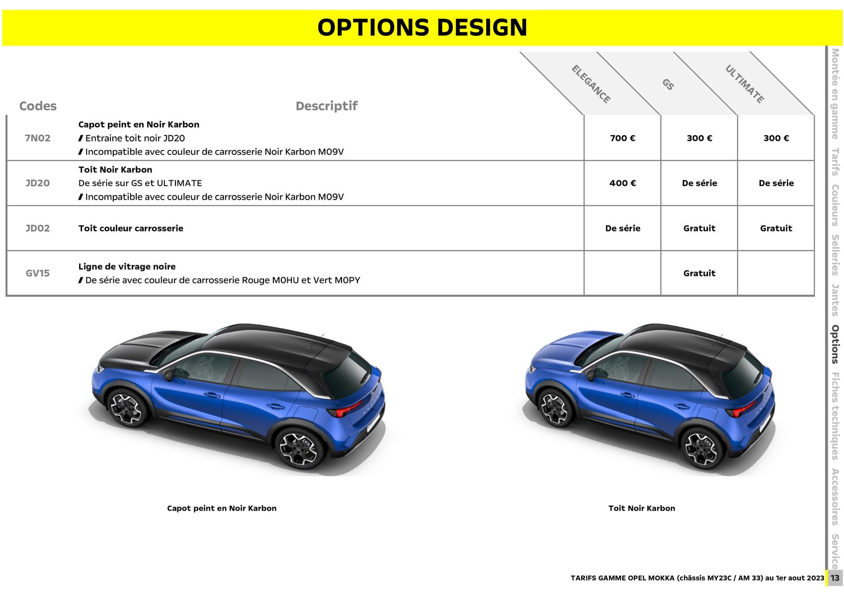 Catalogue Opel Nouveau Mokka Electric, page 00013