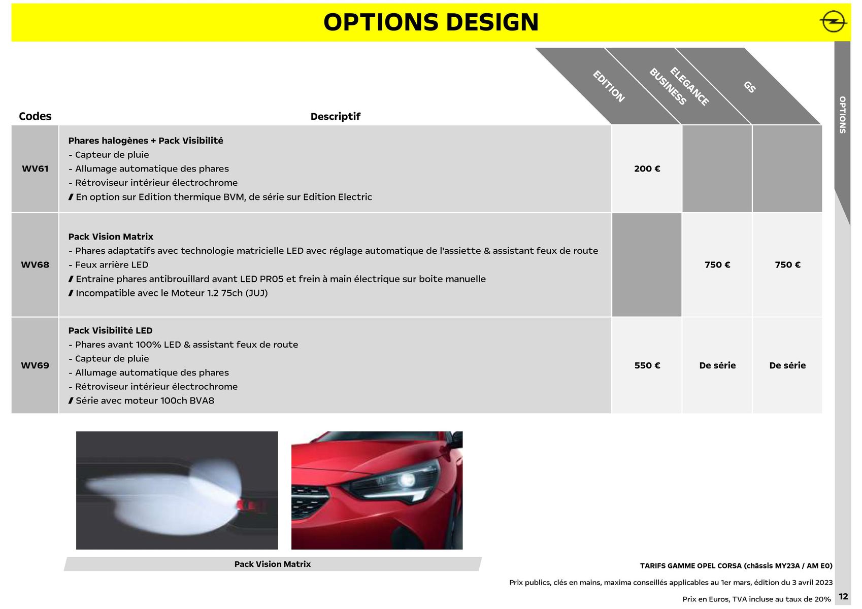 Catalogue Opel Corsa Electric, page 00013