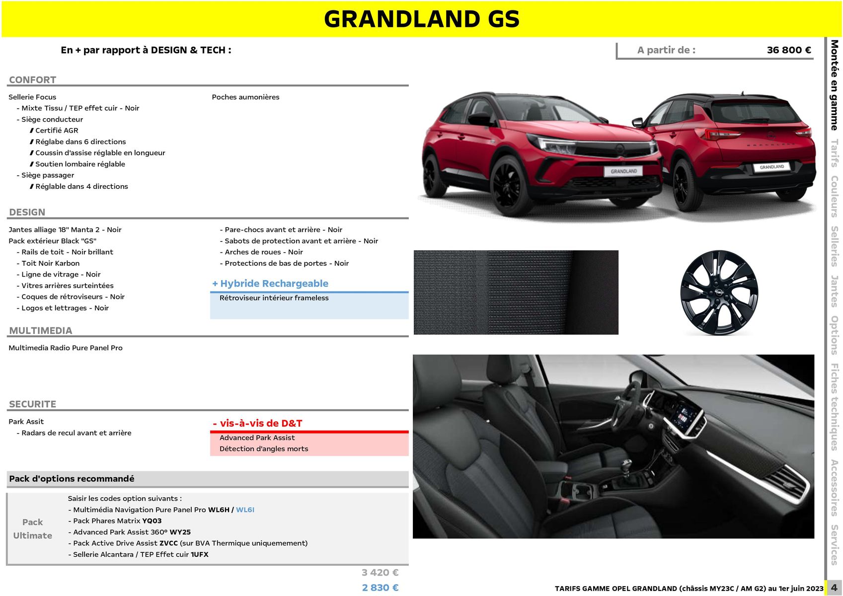 Catalogue Opel Grandland, page 00005