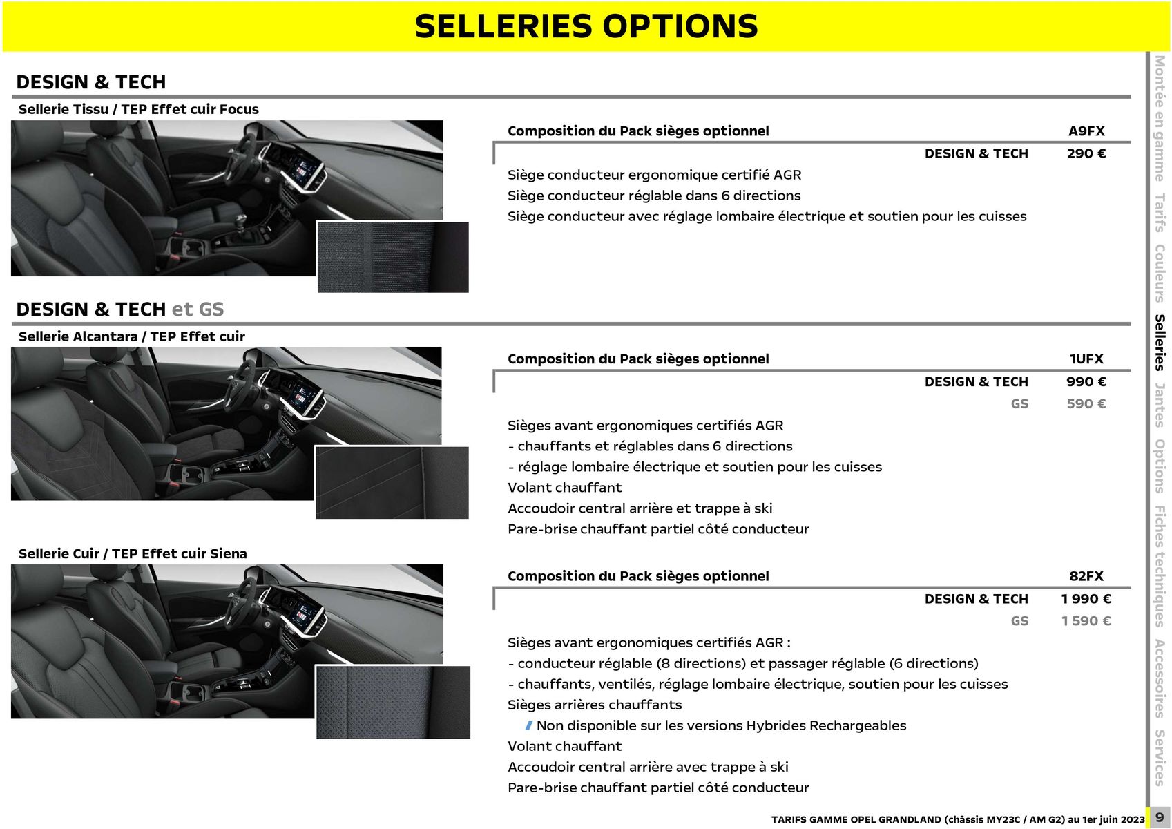 Catalogue Opel Grandland, page 00010