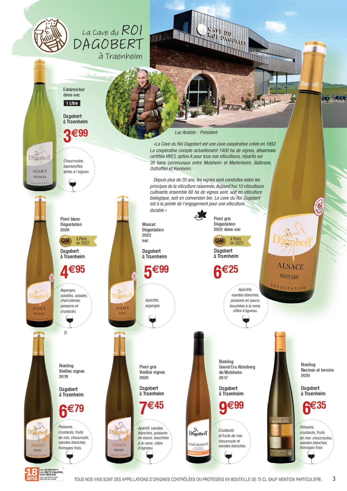 Catalogue Foire aux vins d'Alsace, page 00003