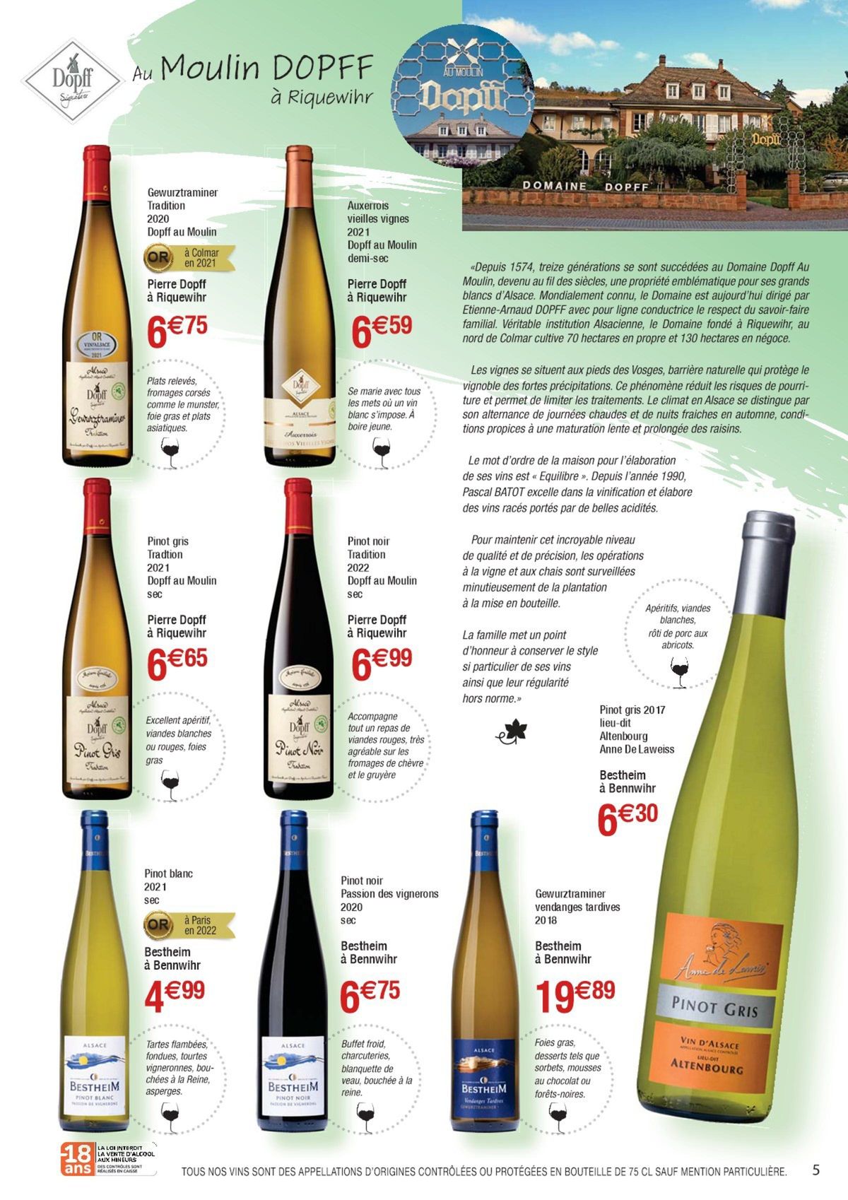 Catalogue Foire aux vins d'Alsace, page 00005