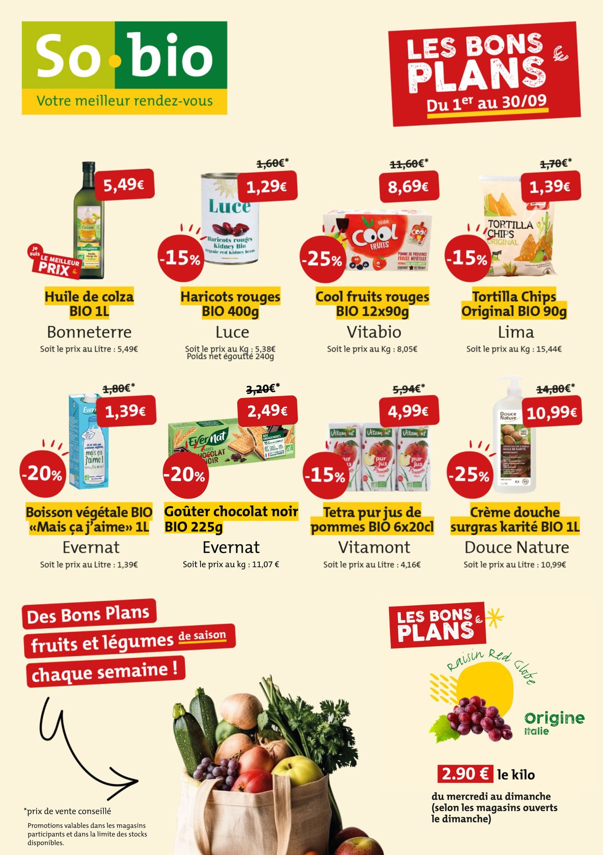 Catalogue Les bons plans !, page 00001