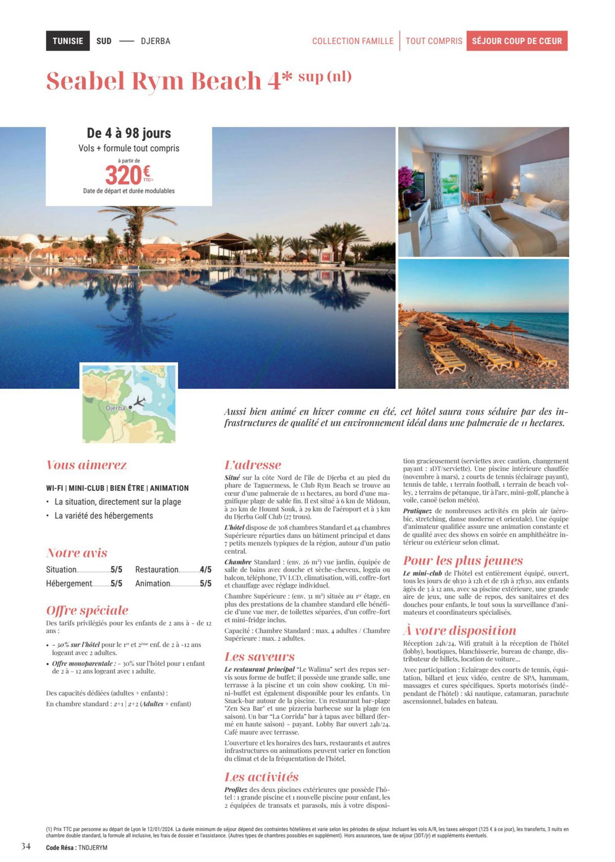 Catalogue Toutes destinations Séjours & Circuits 2024, page 00034