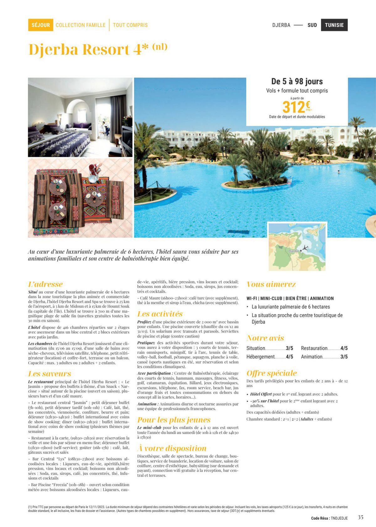 Catalogue Toutes destinations Séjours & Circuits 2024, page 00035