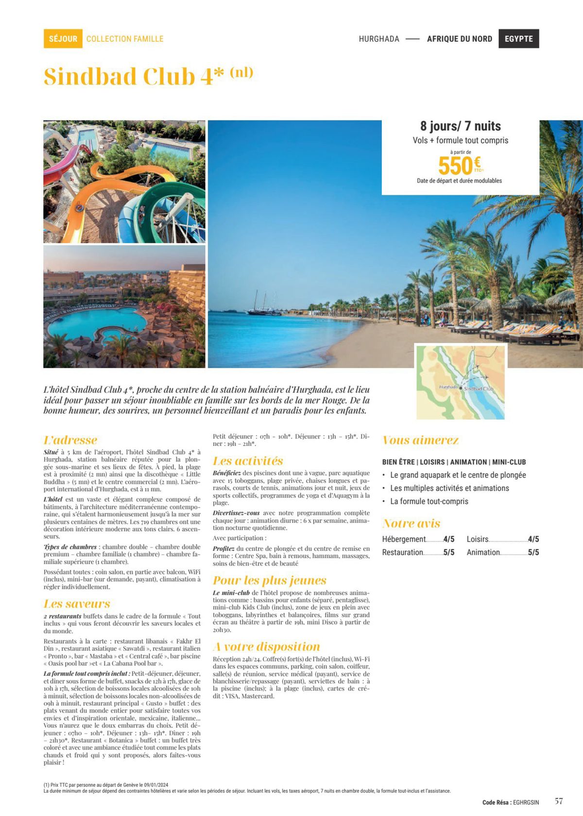 Catalogue Toutes destinations Séjours & Circuits 2024, page 00057