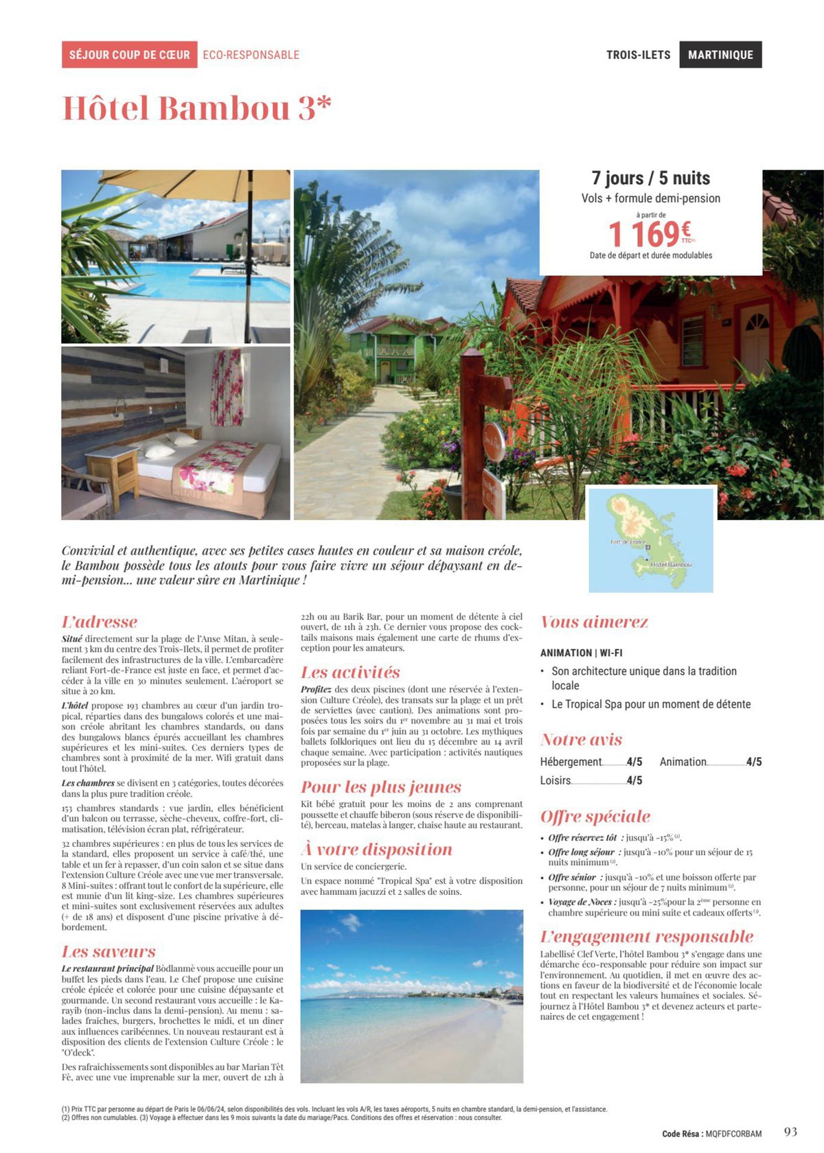 Catalogue Toutes destinations Séjours & Circuits 2024, page 00093